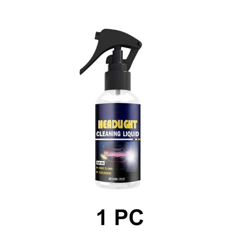 Produit de nettoyage et de rénovation de phares de voiture