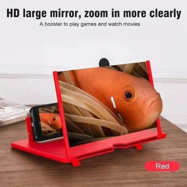 Amplificateur de téléphone pliable - Design ultra-fin avec port de charge intégré pour un son clair et puissant