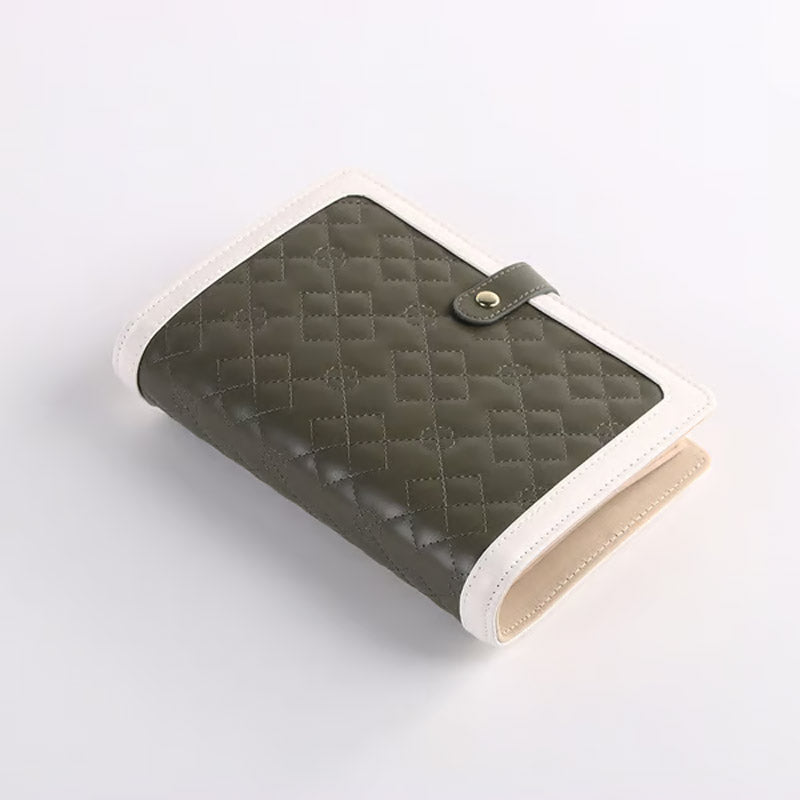 Élégante Trousse de Rangement à Carreaux pour Bijoux