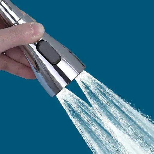 50 % DE RABAIS Robinet pivotant à 360 ° haute pression + adaptateur – Flexible, puissant et économe en eau !