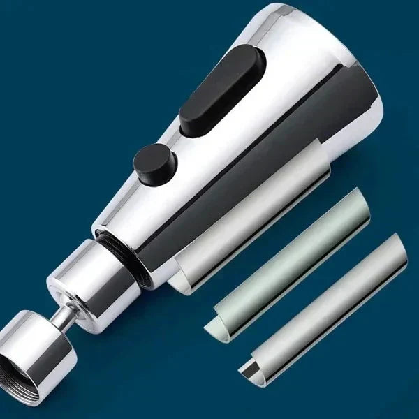 50 % DE RABAIS Robinet pivotant à 360 ° haute pression + adaptateur – Flexible, puissant et économe en eau !