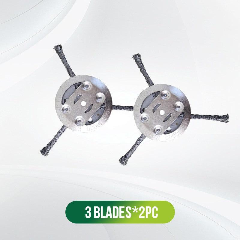 Tête de rechange pour coupe-bordure, tête de coupe à fil d'acier