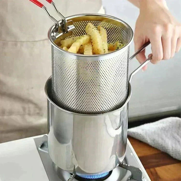 Friteuse multifonction en acier inoxydable 304