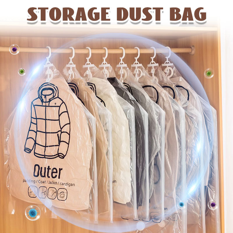 Sac de rangement sous vide à suspendre