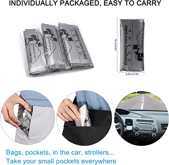 Sacs d'urination de voyage portables 700 ml 2026 – Fini les soucis de toilettes sur la route ! Anti-fuite, anti-déversement, neutralisant les odeurs. Parfait pour les longs trajets.