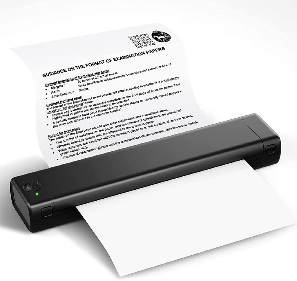 Imprimante thermique portable Bluetooth D810 – Parfaite pour les studios de tatouage, les bureaux et l'impression en déplacement