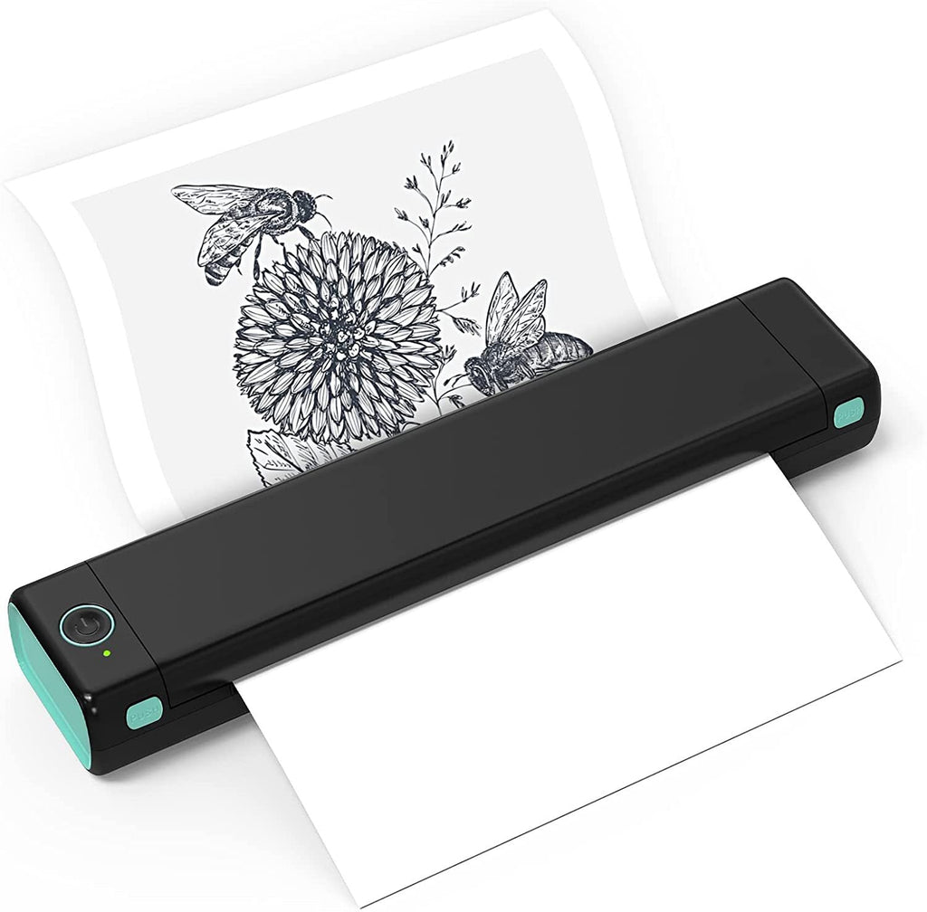 Imprimante thermique portable Bluetooth D810 – Parfaite pour les studios de tatouage, les bureaux et l'impression en déplacement