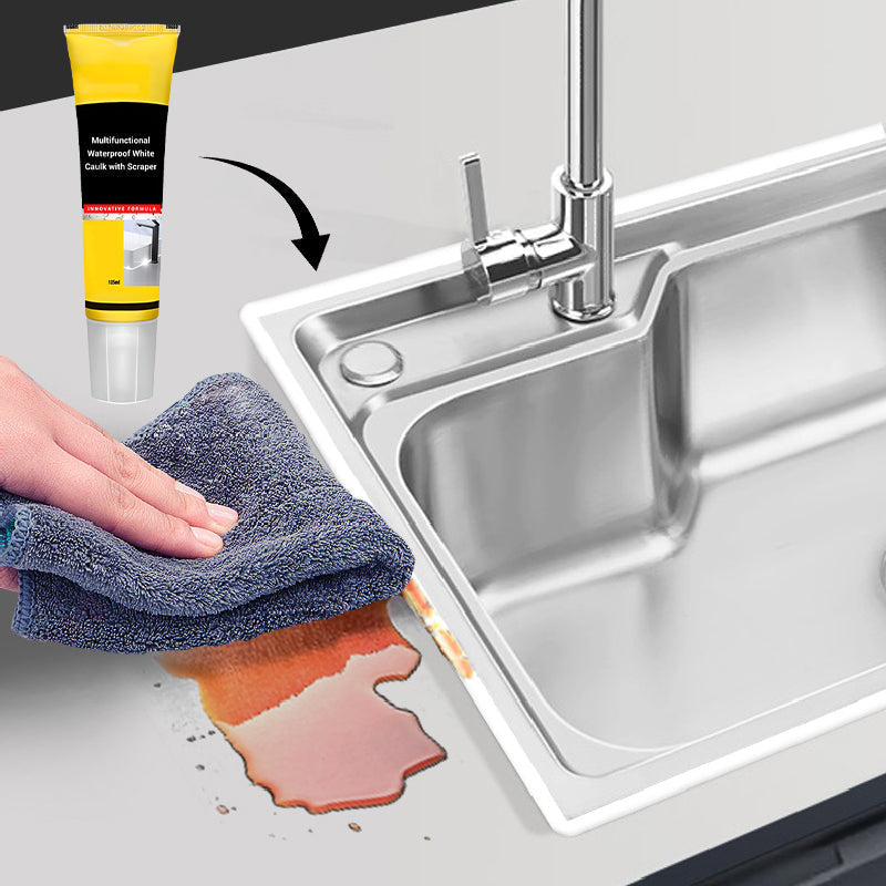 Calfeutrage blanc multifonctionnel imperméable avec grattoir