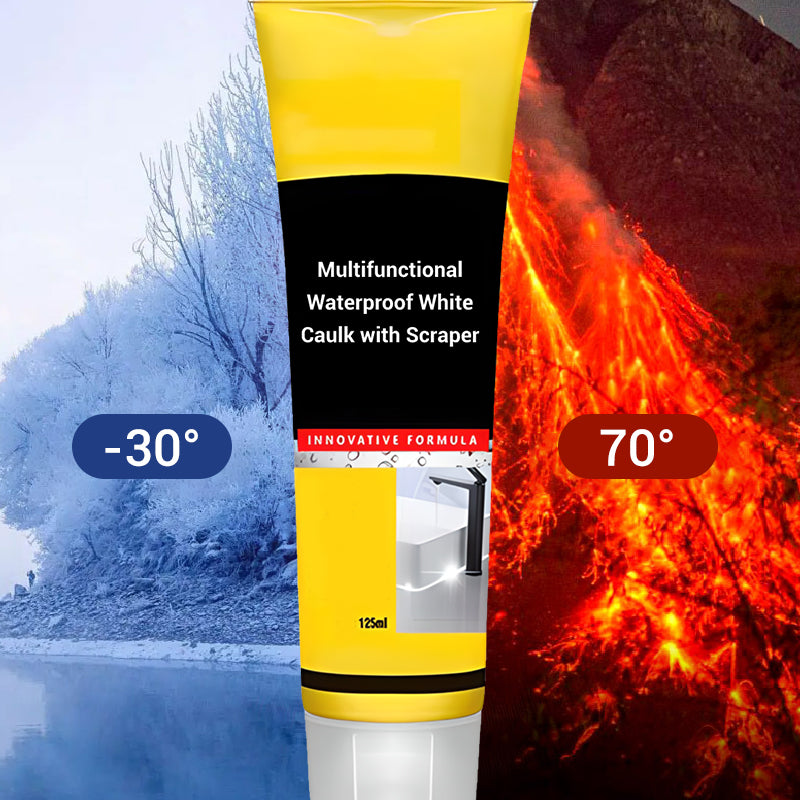 Calfeutrage blanc multifonctionnel imperméable avec grattoir