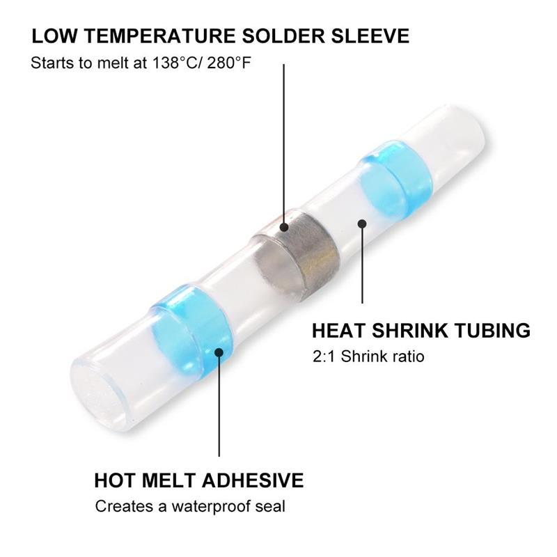 Kit de connecteurs de fils à souder étanches Solderstick 2026