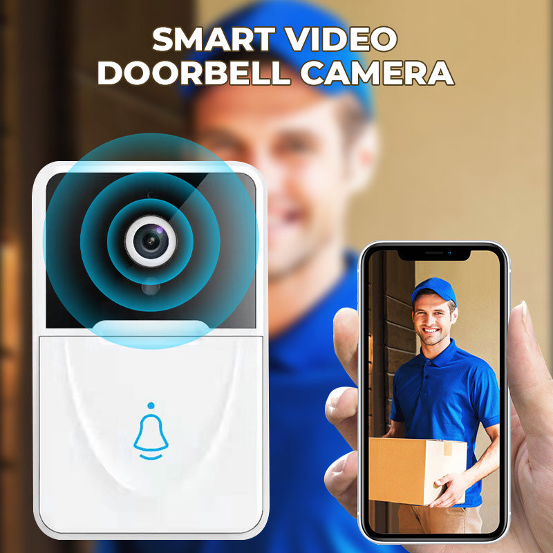 Caméra de sonnette vidéo intelligente sans fil