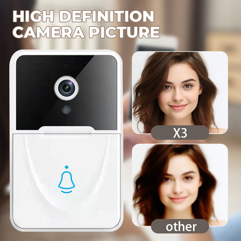 Caméra de sonnette vidéo intelligente sans fil