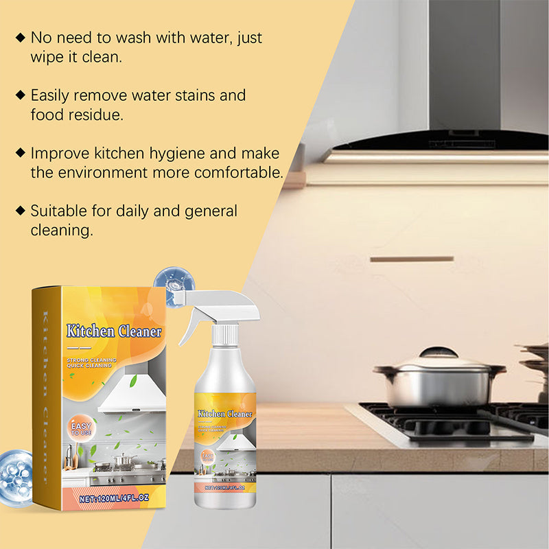 Spray nettoyant dégraissant efficace pour la cuisine !