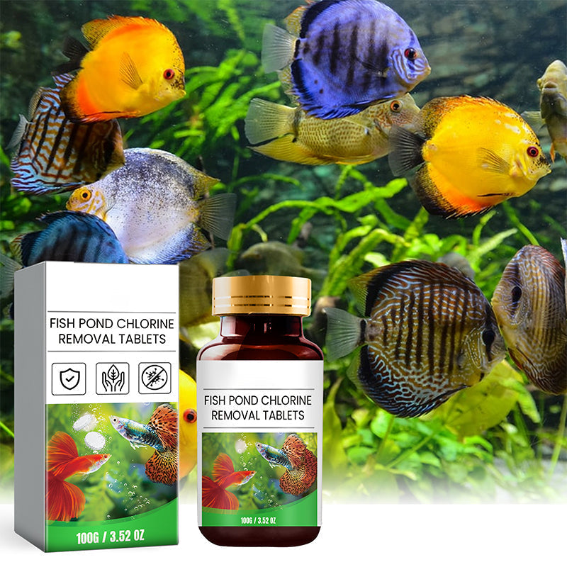 Comprimés déchlorants pour bassins et aquariums
