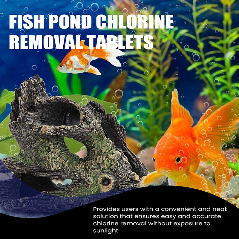 Comprimés déchlorants pour bassins et aquariums