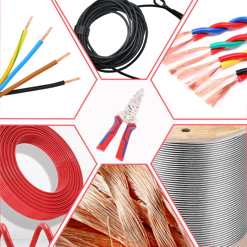 Pinces d'électricien pliantes multifonctionnelles avec fonction de mesure électrique