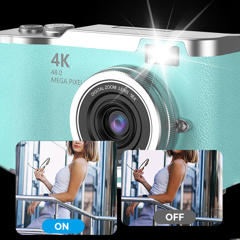 Caméra 4K à écran tactile – Partagez vos moments préférés