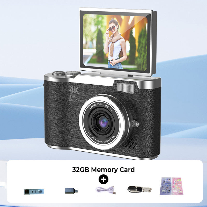 Caméra 4K à écran tactile – Partagez vos moments préférés