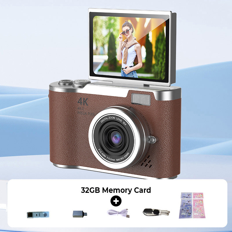 Caméra 4K à écran tactile – Partagez vos moments préférés