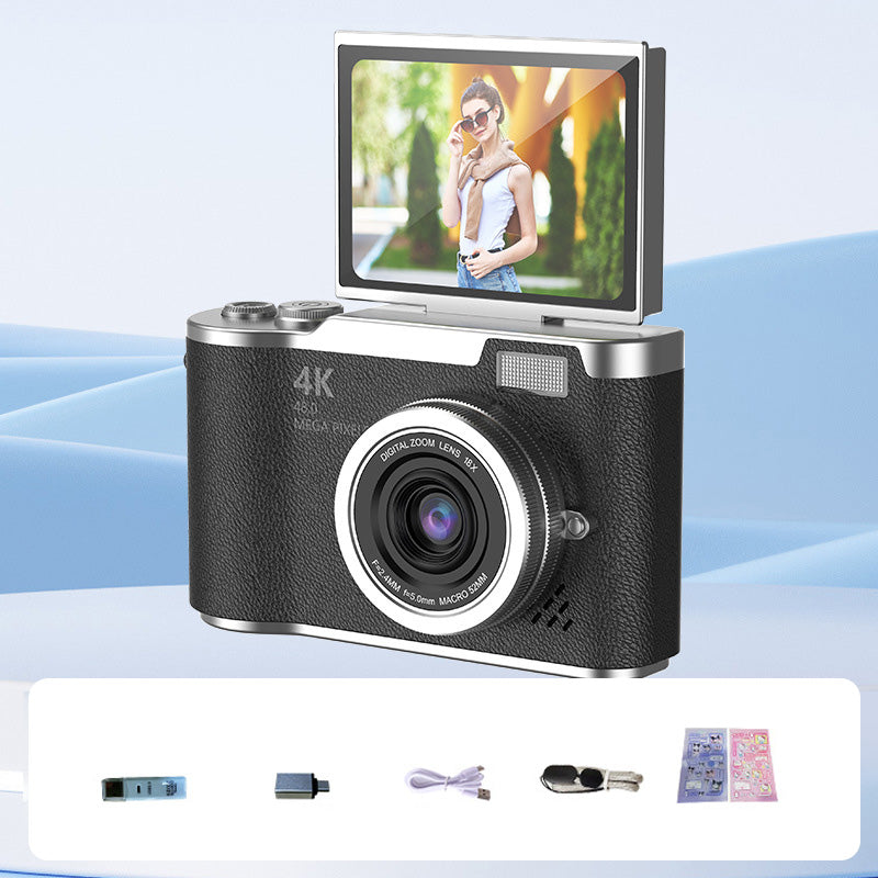 Caméra 4K à écran tactile – Partagez vos moments préférés