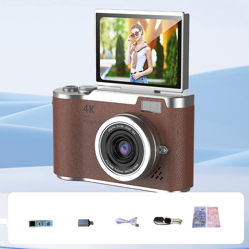 Caméra 4K à écran tactile – Partagez vos moments préférés