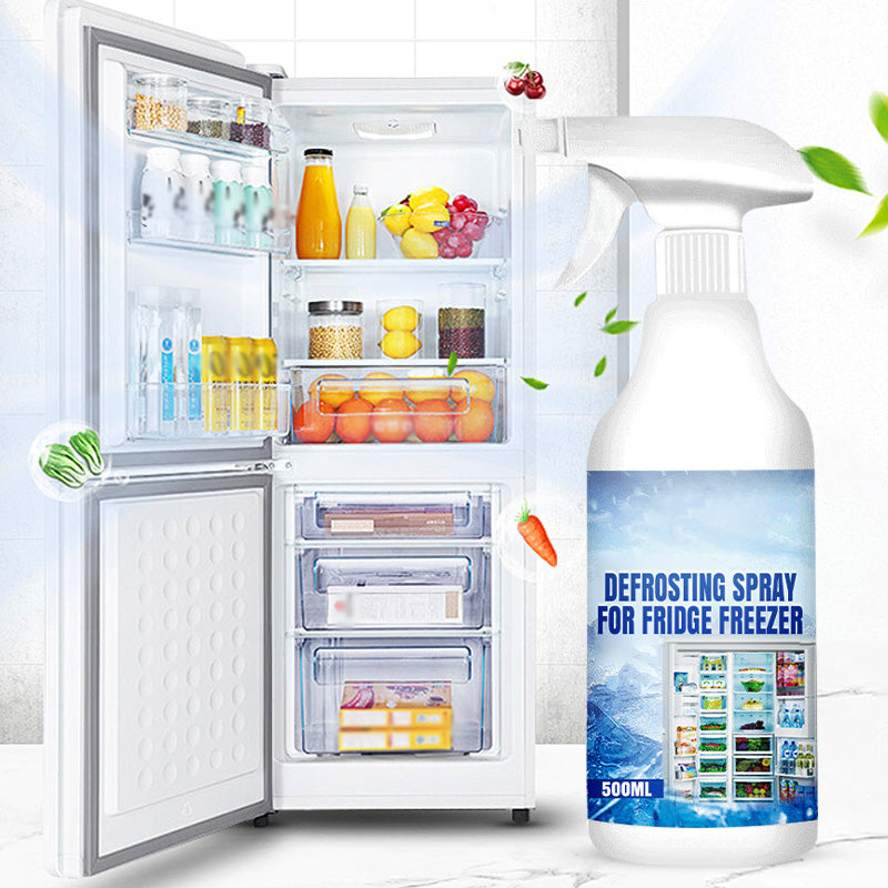 Spray dégivrant pour réfrigérateur-congélateur (Spatule offerte)