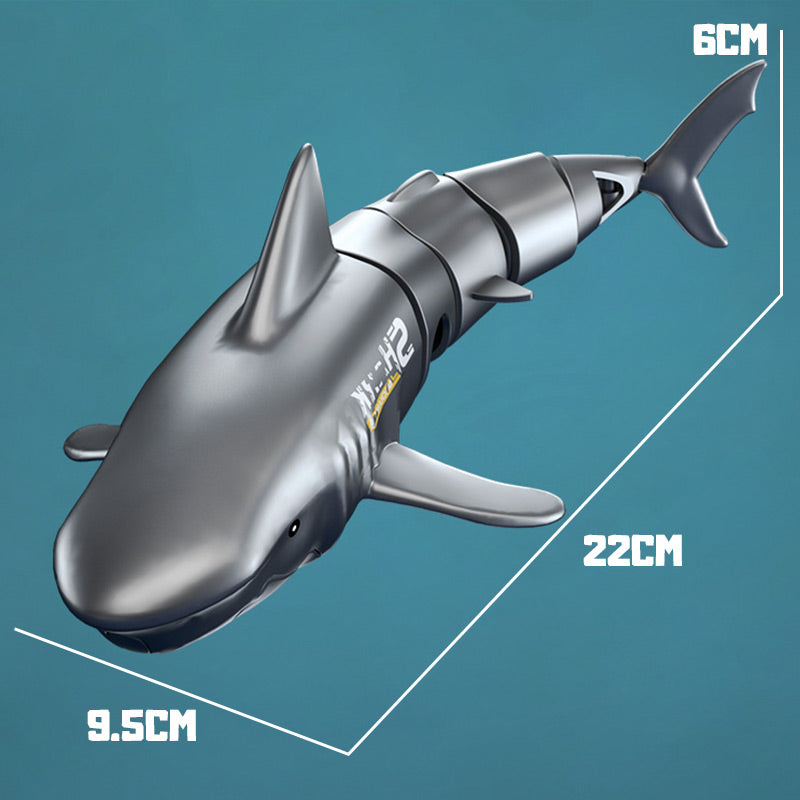 MAINTENANT ! Jouet Requin Plongeur Télécommandé – Action de Nage Réaliste et Étanche – Cadeau Interactif pour Piscine et Bain pour Enfants