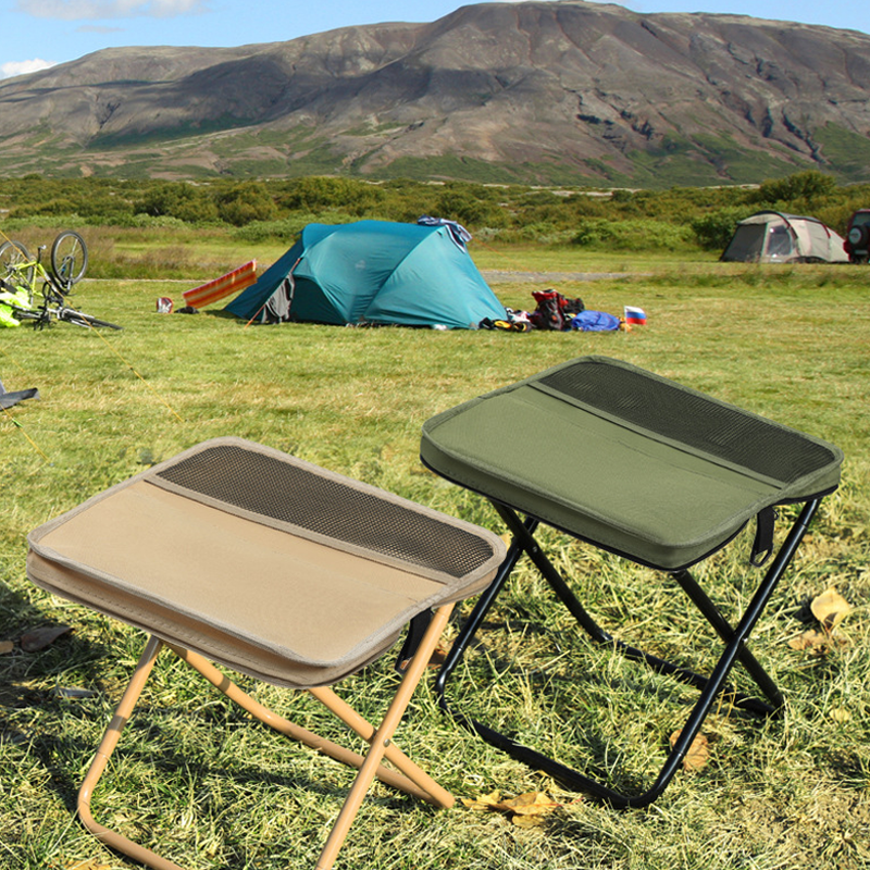 Chaise pliante d'extérieur 2-en-1 avec sac