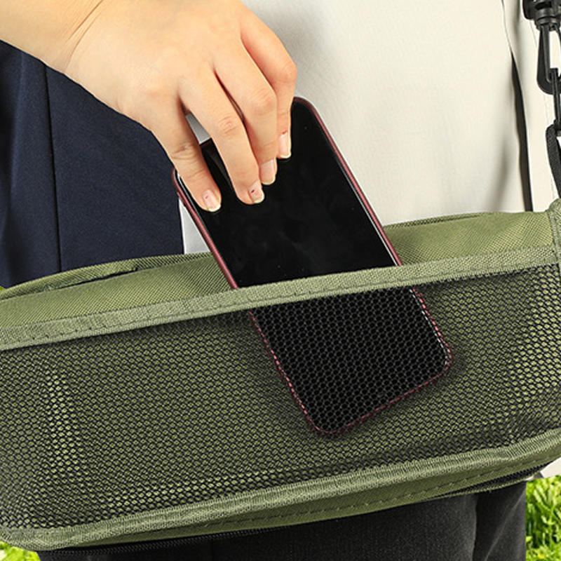 Chaise pliante d'extérieur 2-en-1 avec sac