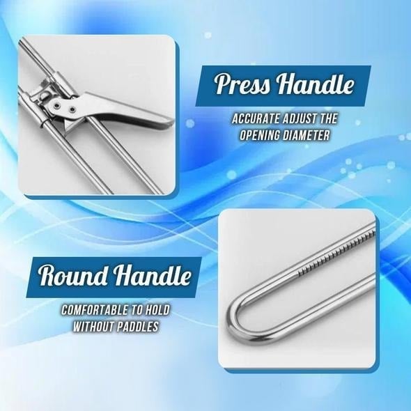 Ouvre-boîte multifonctionnel en acier inoxydable réglable