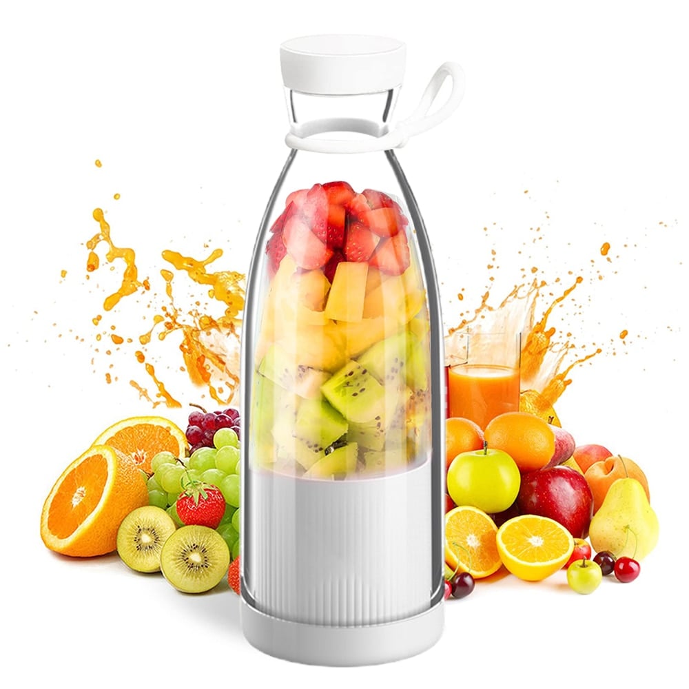 Extracteur de jus portable – Jus frais à tout moment, rechargeable par USB et facile à nettoyer