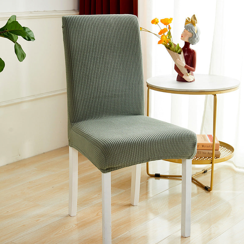 Rafraîchissez n'importe quelle chaise instantanément ! Housse monopièce extensible antidérapante