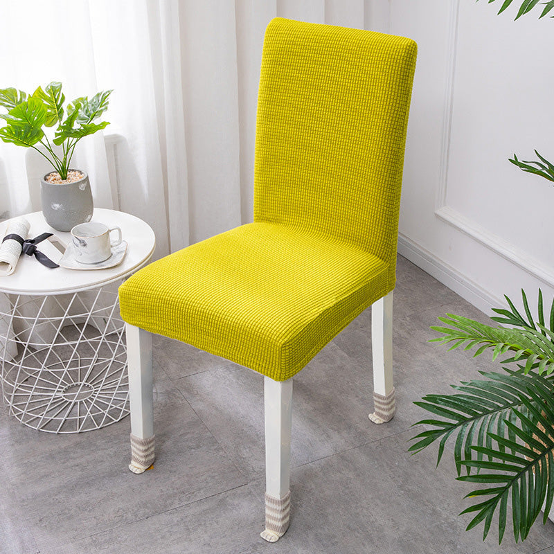 Rafraîchissez n'importe quelle chaise instantanément ! Housse monopièce extensible antidérapante