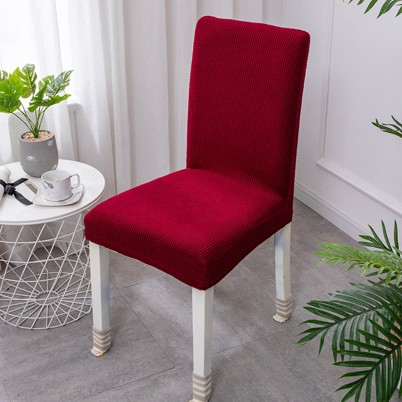 Rafraîchissez n'importe quelle chaise instantanément ! Housse monopièce extensible antidérapante