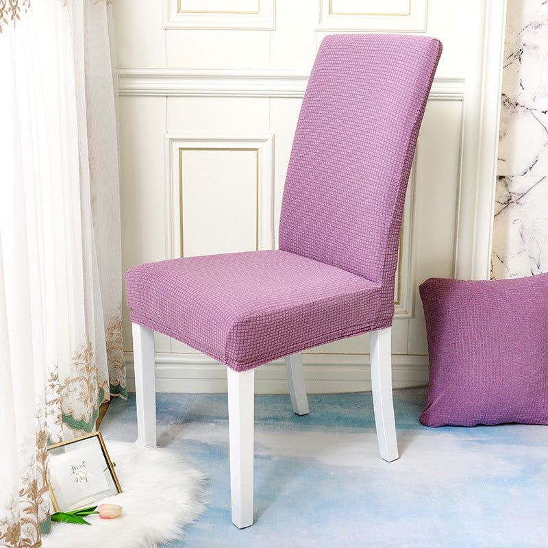 Rafraîchissez n'importe quelle chaise instantanément ! Housse monopièce extensible antidérapante