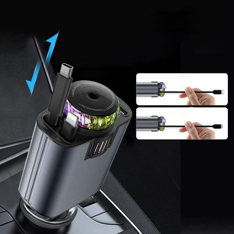 Chargeur 5-en-1, diffuseur d'arômes et projecteur d'étoiles au plafond