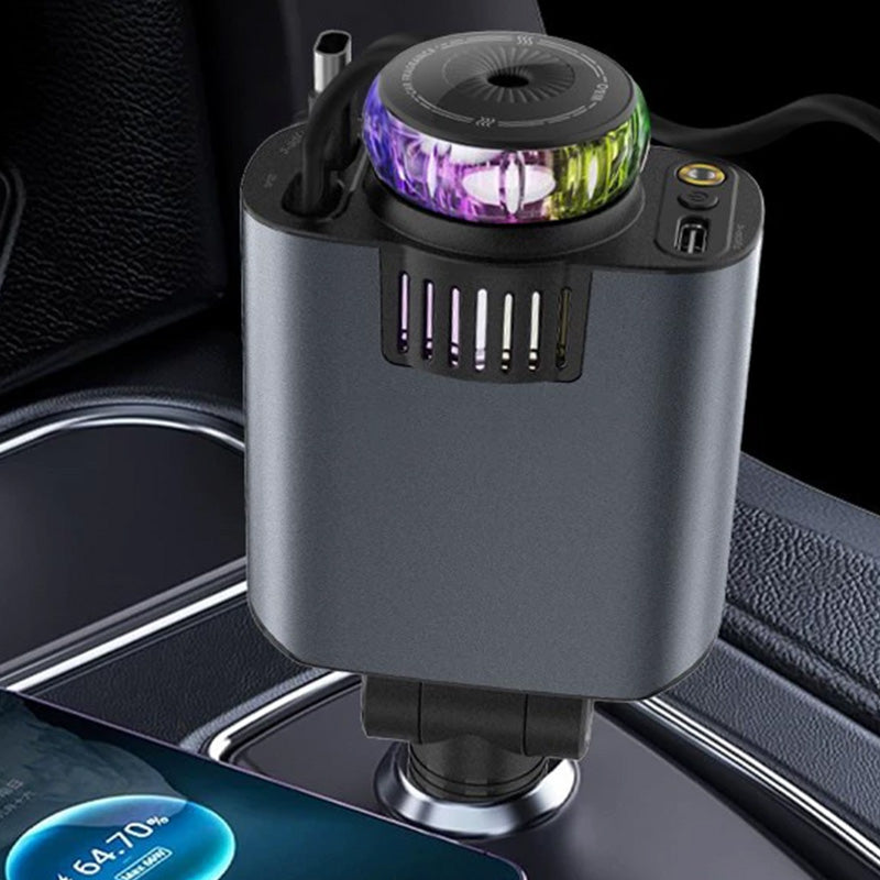 Chargeur 5-en-1, diffuseur d'arômes et projecteur d'étoiles au plafond