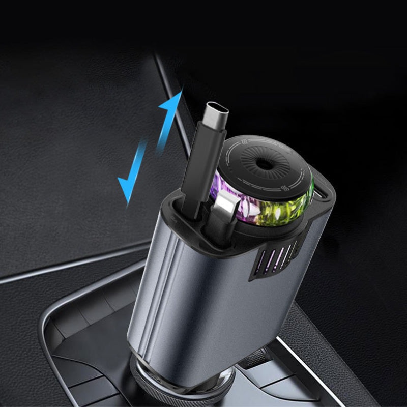 Chargeur 5-en-1, diffuseur d'arômes et projecteur d'étoiles au plafond