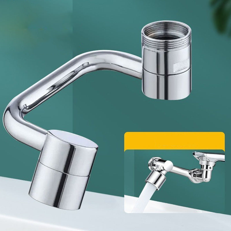 Adaptateur de robinet rotatif universel et anti-éclaboussures 1440°