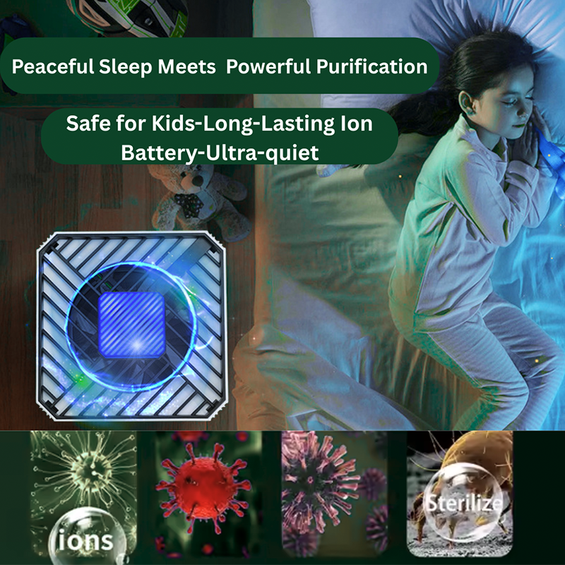 Purificateur d'air domestique ¨C Protection complète pour un air intérieur frais et pur, idéal pour combattre les allergènes, la poussière et les odeurs.