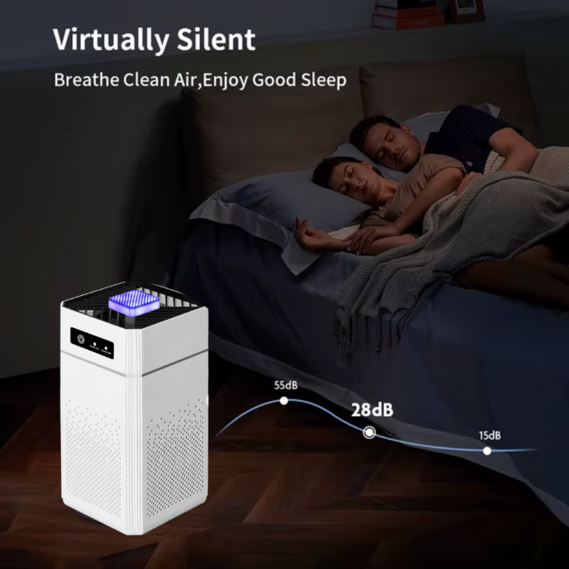 Purificateur d'air domestique ¨C Protection complète pour un air intérieur frais et pur, idéal pour combattre les allergènes, la poussière et les odeurs.