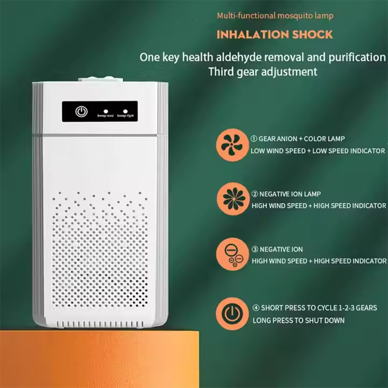 Purificateur d'air domestique ¨C Protection complète pour un air intérieur frais et pur, idéal pour combattre les allergènes, la poussière et les odeurs.