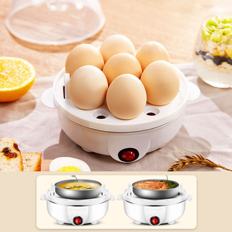 Mini cuiseur à œufs multifonctionnel ménager avec arrêt automatique