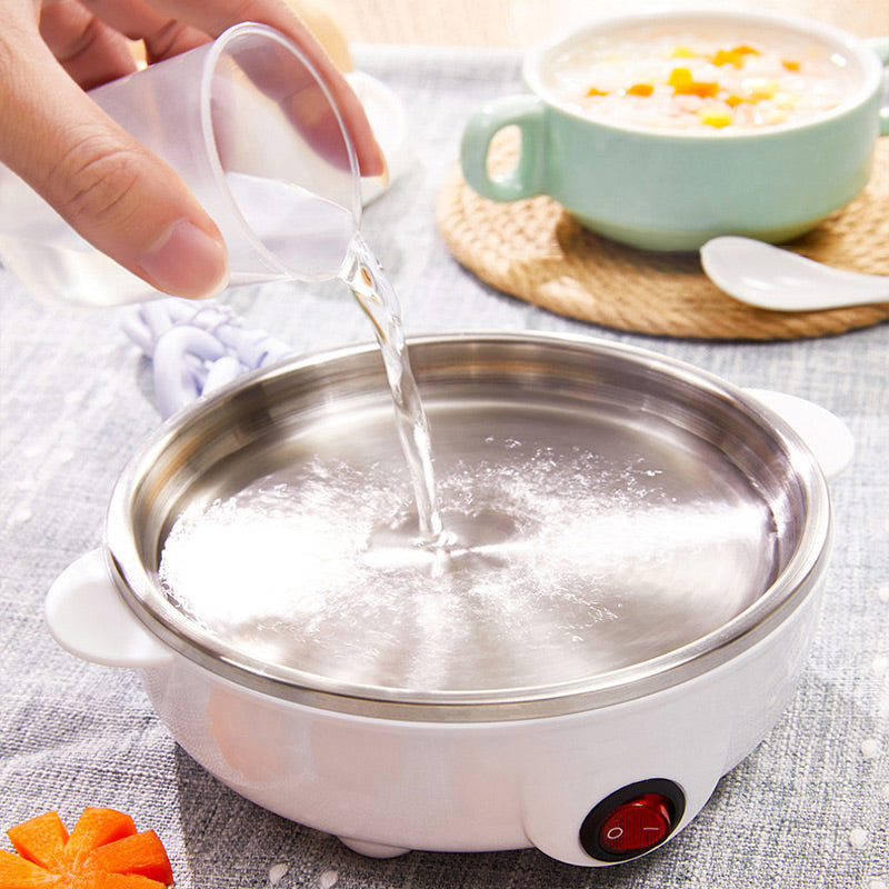Mini cuiseur à œufs multifonctionnel ménager avec arrêt automatique