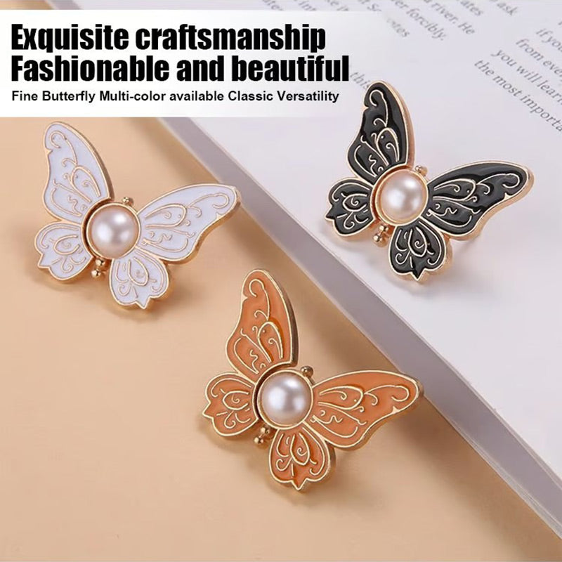 Boucle de réglage papillon amovible – Sans outil, coupe ajustable pour jeans, jupes et robes, crée une silhouette en sablier