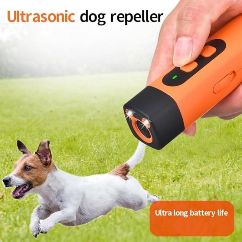 Dispositif anti-aboiement à ultrasons ultra-sécurisé – Répulsif pour chien humain et efficace
