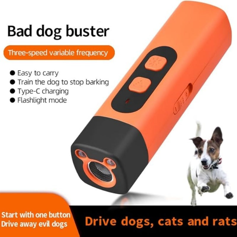 Dispositif anti-aboiement à ultrasons ultra-sécurisé – Répulsif pour chien humain et efficace