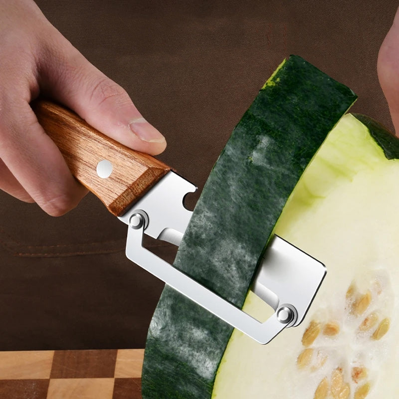 Économe multifonction pour la cuisine – Acier inoxydable, manche ergonomique et parfait pour les fruits et légumes