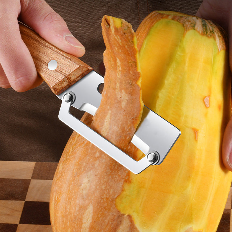 Économe multifonction pour la cuisine – Acier inoxydable, manche ergonomique et parfait pour les fruits et légumes
