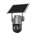 Kit de caméra de surveillance sans fil à énergie solaire avec alarme